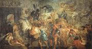 Peter Paul Rubens The Triumphal Entrance of Henry IV into Paris oil on canvas